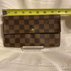 Louis Vuitton Brown Damier Wallet